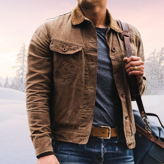 Herren Freizeitjacke | Mit Knöpfen