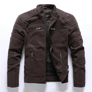 Herren Slim Fit Jacke | Reißverschluss