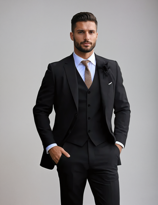 Herren Anzug 3-teilig | Slim Fit