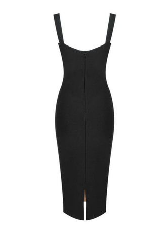 Damen Bandage Kleid | Midi