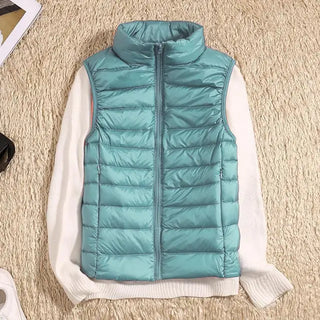 Damen Puffer-Weste | Mit Reißverschluss