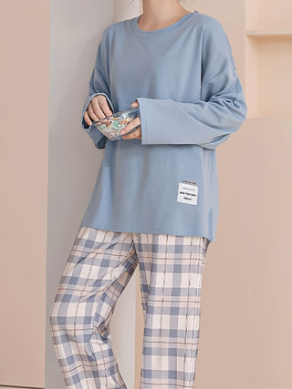 Damen Pyjama Set Zweiteiler | Kurzarm & Hose