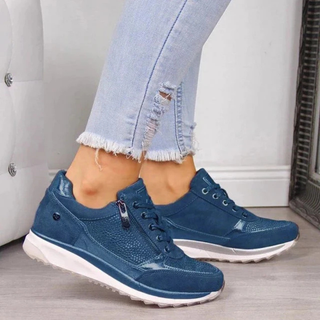 Damen Orthopädische Zipper-Sneaker | Atmungsaktiv & Leicht