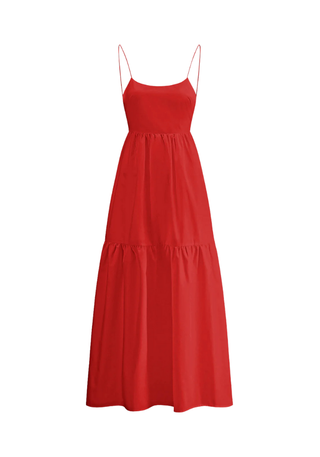 Damen Rückenfreies Sommerkleid | Maxi
