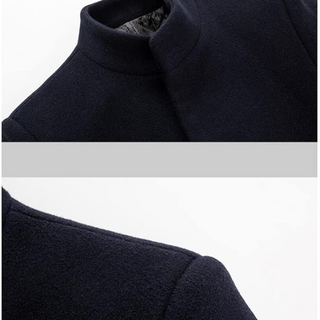 Herren Einreihiger Trenchcoat | Lang