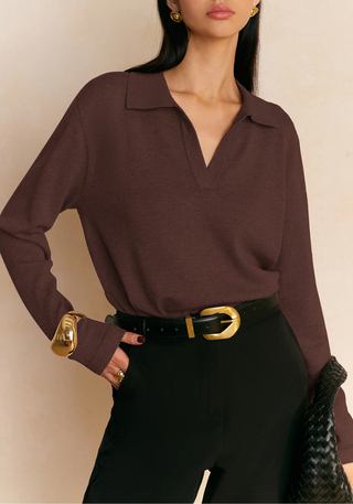 Damen Langarm Strickpullover | Locker & Modern