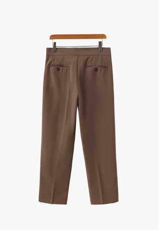 Luca | Herren Elegante Hose | Hoher Bund