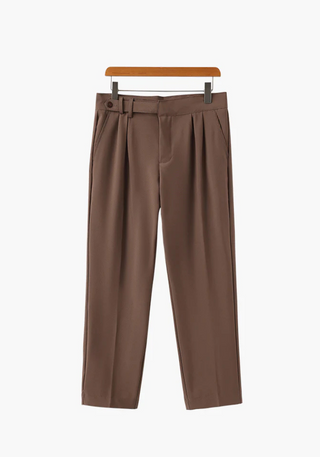 Luca | Herren Elegante Hose | Hoher Bund