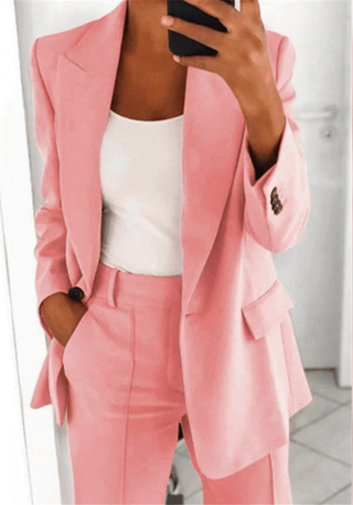 Damen Eleganter Hosenanzug | Zweiteiler