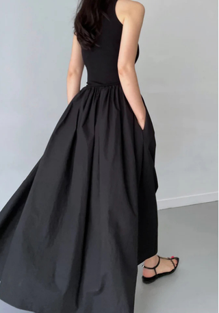 Damen Schlichtes Sommerkleid | Maxi