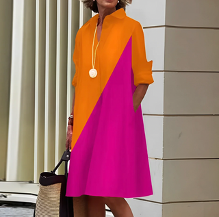 Übergroß-Hemdkleid für Damen | Langarm