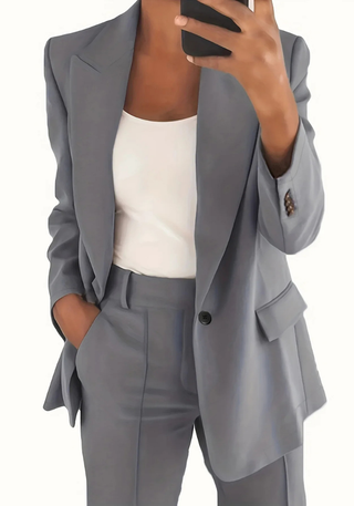 Damen Eleganter Hosenanzug | Zweiteiler