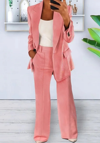 Damen Eleganter Hosenanzug | Zweiteiler