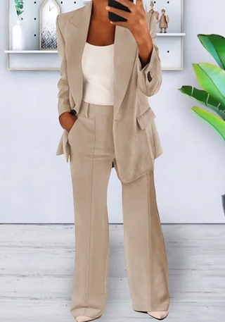 Damen Eleganter Hosenanzug | Zweiteiler
