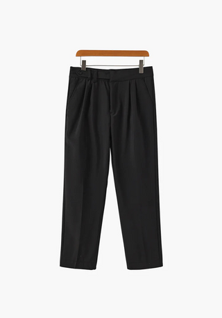 Luca | Herren Elegante Hose | Hoher Bund