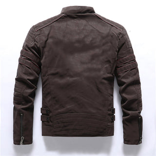 Herren Slim Fit Jacke | Reißverschluss