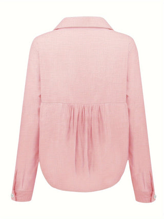 Damen Hemd mit Knopfleiste | Lässiger Stil