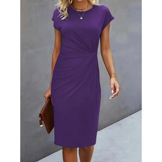 Damen Figurbetontes Elegantes Business Kleid | Midi