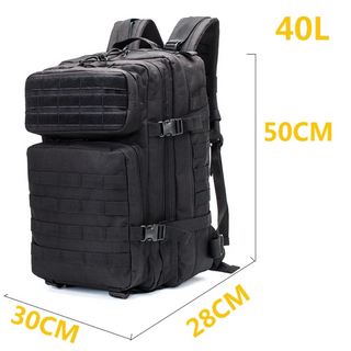 Taktischer Outdoor Rucksack 45L | Wasserdicht & Vielseitig