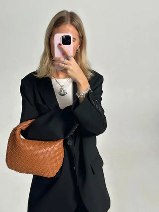 Damen Schultertasche | Gewebt