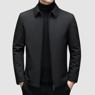 Herren Slim Fit Zip-Up Jacke | Lässig