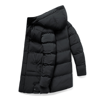 Herren Winter Steppjacke | Mit Kapuze