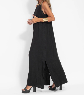 Maxikleid ohne Ärmel für Frauen | Luftig