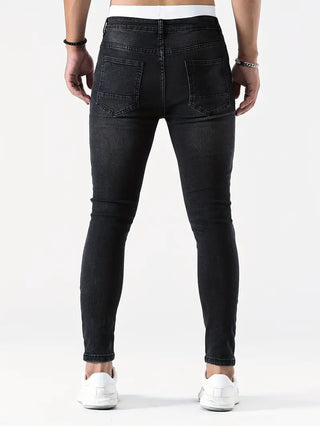Herren-Skinny-Jeans mit Rissen | Im Used-Look