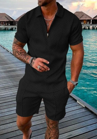Herren Sommer Set mit Polo & Shorts | Zweiteilig & Bequem