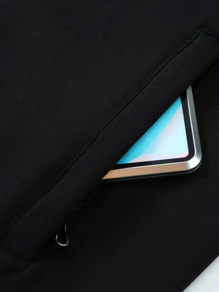 Herren Zip Front Trainingsanzug | Lässiges Zweiteiliges Set