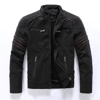 Herren Slim Fit Jacke | Reißverschluss