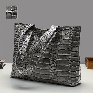 Damen Große Schultertasche | Prägung Tote