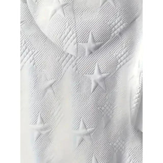 Damen-Relief-Stern Hoodie | Langarm
