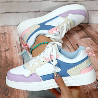Damen Bunte Sneaker | Moderne