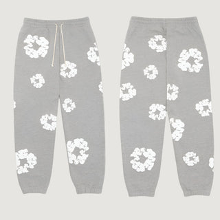 Übergroßes Kapuzenset für Damen | Graffiti-Print