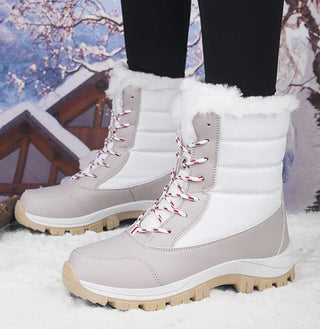 Damen Winter Schneestiefel | Rutschfeste Sohle