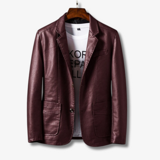 Herrenjacke mit Knopfverschluss | Blazer-Stil