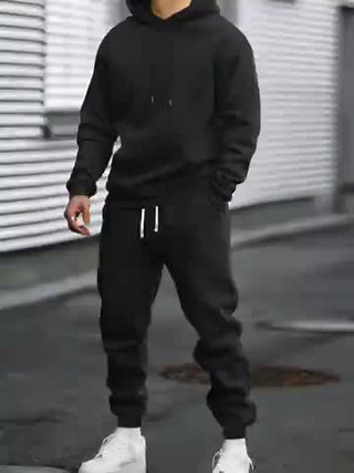 Herren Kapuzen Trainingsanzug Set | Pullover Hoodie & Jogginghose