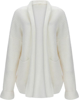 Damen Winter Cardigan | Offen und Oversized