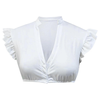 Damen Dirndl Oktoberfest | Traditionelles Crop Top