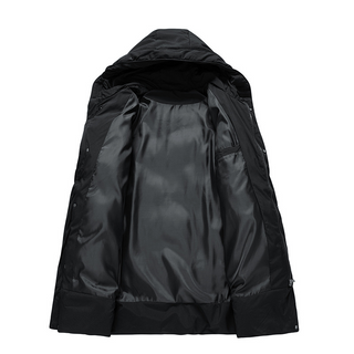 Herren Winter Steppjacke | Mit Kapuze