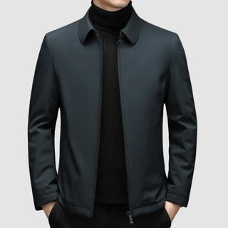 Herren Slim Fit Zip-Up Jacke | Lässig