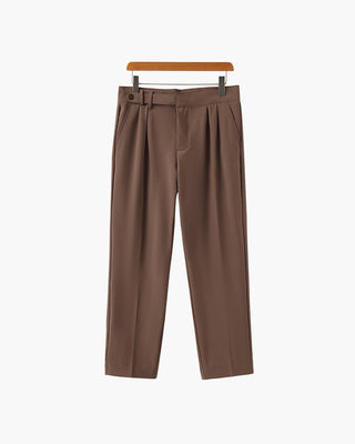 Paris High Waist Pantalon Brown