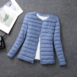 Damen Pufferjacke | Mit Knöpfen