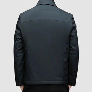 Herren Slim Fit Zip-Up Jacke | Lässig