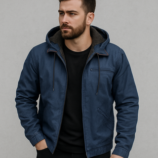 Herren Kapuzen Winterjacke | Klassisch