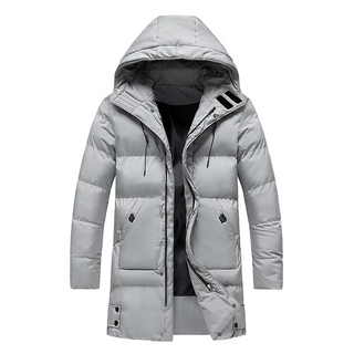 Herren Winter Steppjacke | Mit Kapuze