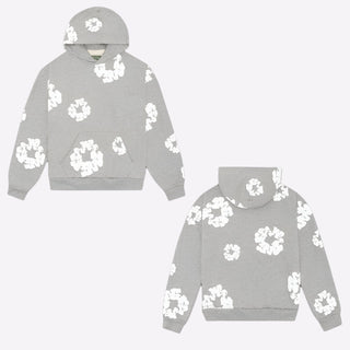 Übergroßes Kapuzenset für Damen | Graffiti-Print