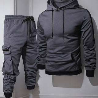 Herren Sport Trainingsanzug | Zip Up Hoodie & Jogginghose