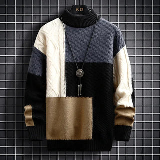 Herren Strickpullover | Hoher Kragen